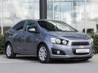 2013 Chevrolet Aveo II, серый, 650000 рублей, вид 5