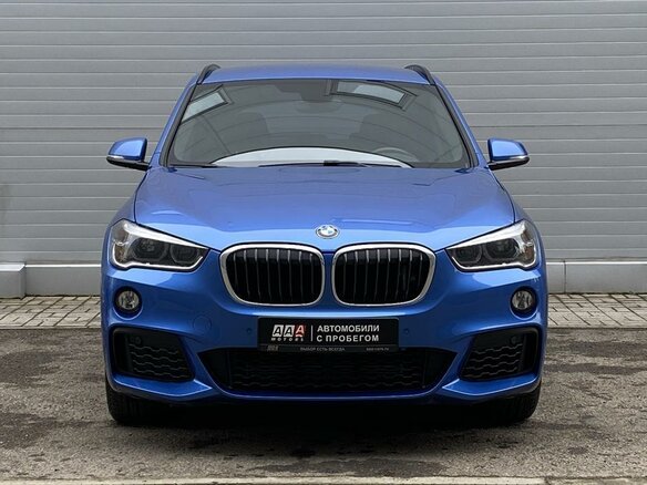 2019 BMW X1 20i xDrive II (F48), синий - вид 2