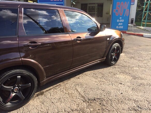 2006 Mitsubishi Outlander I, коричневый - вид 1