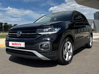 2022 Volkswagen T-Cross I, чёрный, 2176000 рублей, вид 4