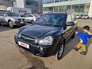 2008 Hyundai Tucson I, зелёный, 750000 рублей, вид 1