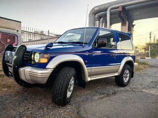 1997 Mitsubishi Pajero II, синий, 1650000 рублей, вид 2