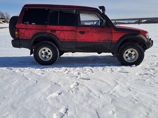 1993 Mitsubishi Pajero II, красный, 1250000 рублей, вид 1