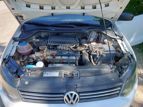 2011 Volkswagen Polo V, белый, 830000 рублей - вид 13