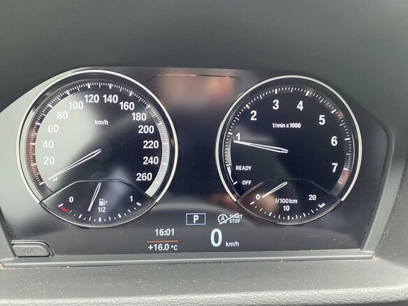 2019 BMW X1 20i xDrive II (F48), синий - вид 16