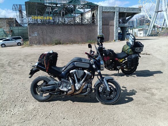 2005 Yamaha MT-01, серый, 750000 рублей - вид 2