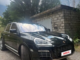 2007 Porsche Cayenne Turbo I Рестайлинг (957), зелёный, 1000000 рублей, вид 2