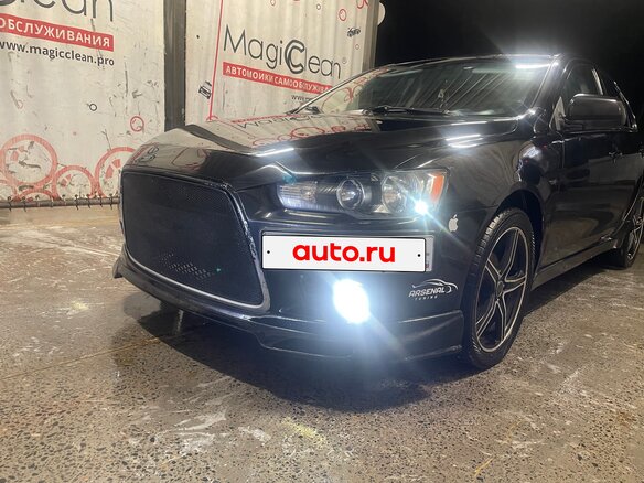 2013 Mitsubishi Lancer X Рестайлинг, чёрный, 1100000 рублей - вид 12