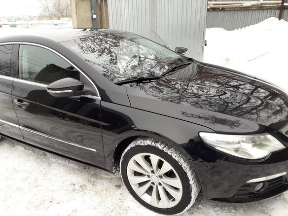 2010 Volkswagen Passat CC I, чёрный - вид 9