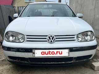 2002 Volkswagen Golf IV, белый, 225000 рублей, вид 2
