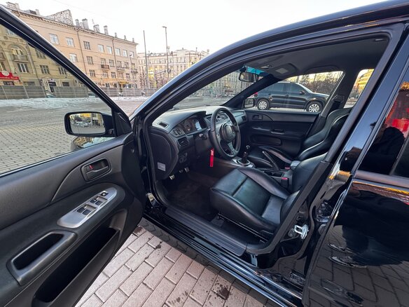 2004 Mitsubishi Lancer Evolution VIII, чёрный, 3250000 рублей - вид 8