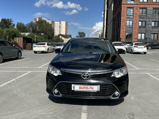 2015 Toyota Camry VII (XV50) Рестайлинг, чёрный, 2500000 рублей, вид 1