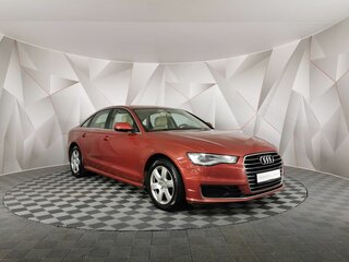 2015 Audi A6 IV (C7) Рестайлинг, красный, 1245150 рублей, вид 3