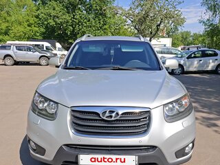 2011 Hyundai Santa Fe II Рестайлинг, серый, 1700000 рублей, вид 2