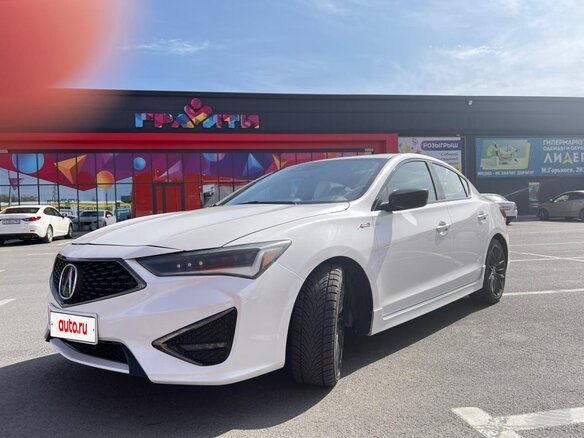 2019 Acura ILX I Рестайлинг 2, белый, 2200000 рублей