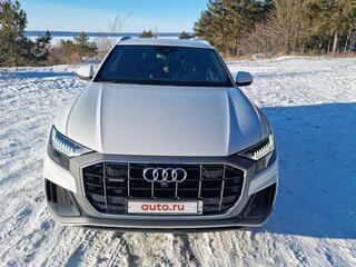 2021 Audi Q8 45 TDI I (4M), белый, 7790000 рублей, вид 5