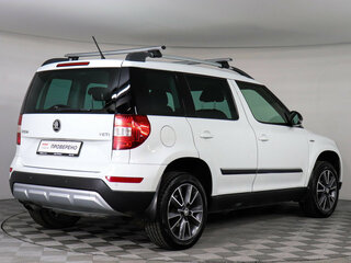 2016 Skoda Yeti I Рестайлинг, белый, 949000 рублей, вид 5