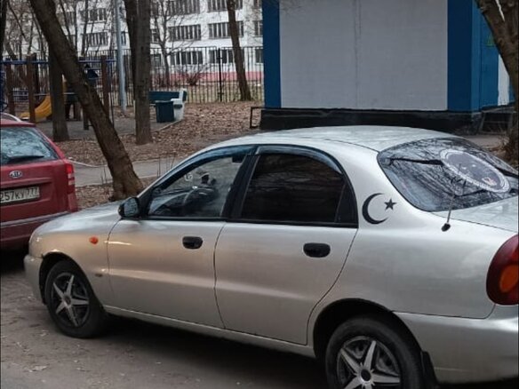 2008 Chevrolet Lanos I, серебристый, 215000 рублей - вид 3