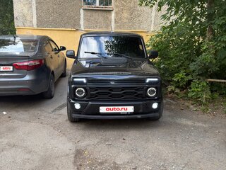 2020 Lada (ВАЗ) 2121 (4x4) Urban I Рестайлинг (2020), чёрный, 850000 рублей, вид 3