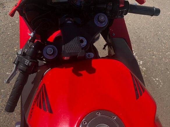 2002 Honda CBR 954RR Fireblade, красный, 500000 рублей - вид 4