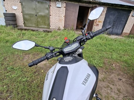 2014 Yamaha MT-07 (FZ-07), белый, 530000 рублей, вид 5