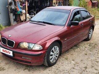 2000 BMW 3 серии 318i IV (E46), пурпурный, 455000 рублей, вид 1