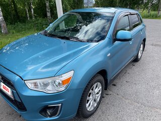 2013 Mitsubishi ASX I Рестайлинг, голубой, 600000 рублей, вид 2