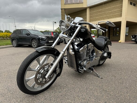 2010 Honda VT 1300CX Fury, чёрный, 800000 рублей - вид 5