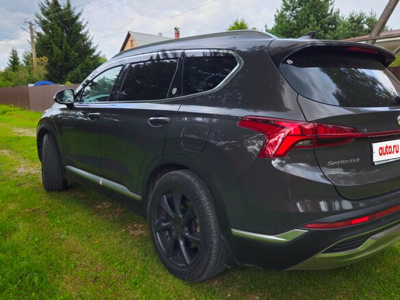 2021 Hyundai Santa Fe IV Рестайлинг, коричневый, 3450000 рублей - вид 10
