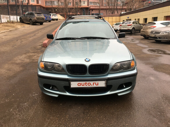 2004 BMW 3 серии 330xd IV (E46) Рестайлинг, зелёный