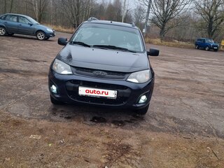 2014 Lada (ВАЗ) Kalina II, серый, 360000 рублей, вид 2