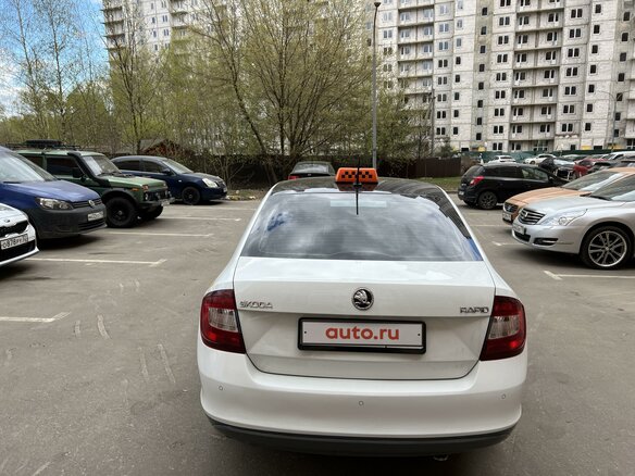 2019 Skoda Rapid I Рестайлинг, белый - вид 9