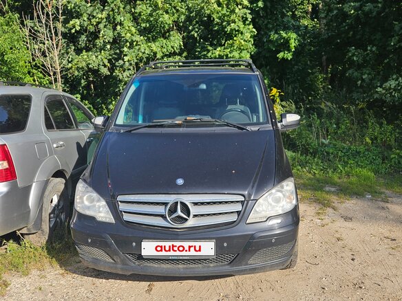2012 Mercedes-Benz Viano L2 I (W639) Рестайлинг, чёрный
