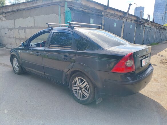 2007 Ford Focus II, чёрный - вид 9