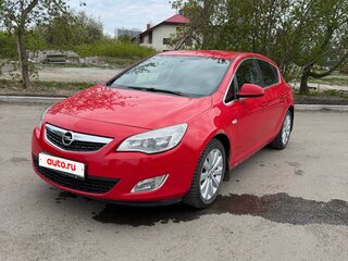 2012 Opel Astra J, красный, 590000 рублей, вид 1