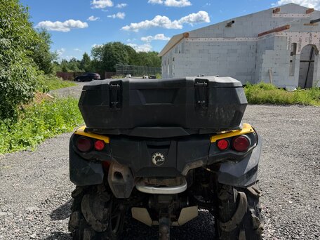 2012 BRP Can-Am Outlander 800, жёлтый, 750000 рублей, вид 4