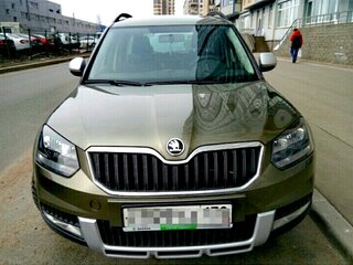 2014 Skoda Yeti I Рестайлинг, зелёный, 930000 рублей, вид 1
