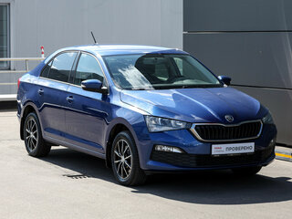 2020 Skoda Rapid II, синий, 1698000 рублей, вид 3