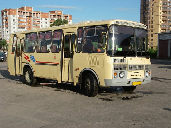 2007 ПАЗ 4234, жёлтый - вид 1