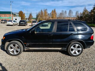 2002 BMW X5 3.0i I (E53), чёрный, 800000 рублей, вид 3