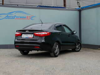 2014 Kia Rio 6-speed III, чёрный, 777000 рублей, вид 4