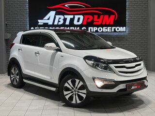2013 Kia Sportage III, белый, 1497000 рублей, вид 1