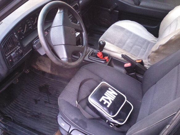 1991 Volkswagen Passat B3, чёрный - вид 3