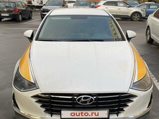 2021 Hyundai Sonata VIII (DN8), белый, 1900000 рублей, вид 1