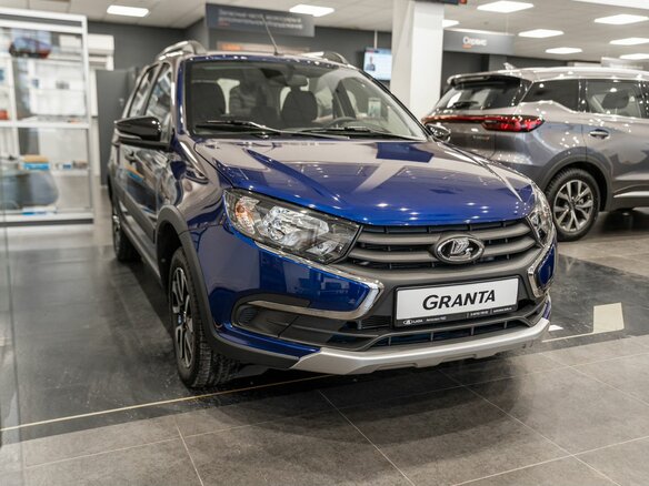 2026 Lada (ВАЗ) Granta Cross I Рестайлинг, синий - вид 19