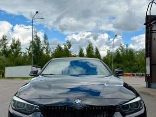 2017 BMW 4 серии 420i xDrive F32/F33/F36 Рестайлинг, чёрный, 2800000 рублей, вид 2