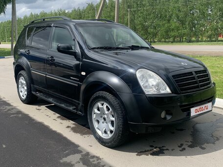 2007 SsangYong Rexton II, чёрный, 900000 рублей, вид 2