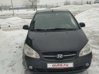 2007 Hyundai Getz I Рестайлинг, чёрный, 560000 рублей, вид 1