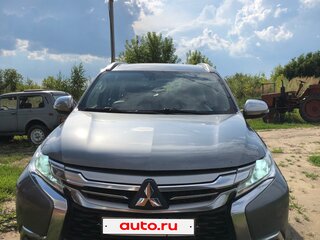 2018 Mitsubishi Pajero Sport III, серебристый, 1800000 рублей, вид 2