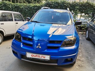 2003 Mitsubishi Outlander I, синий, 485000 рублей, вид 2